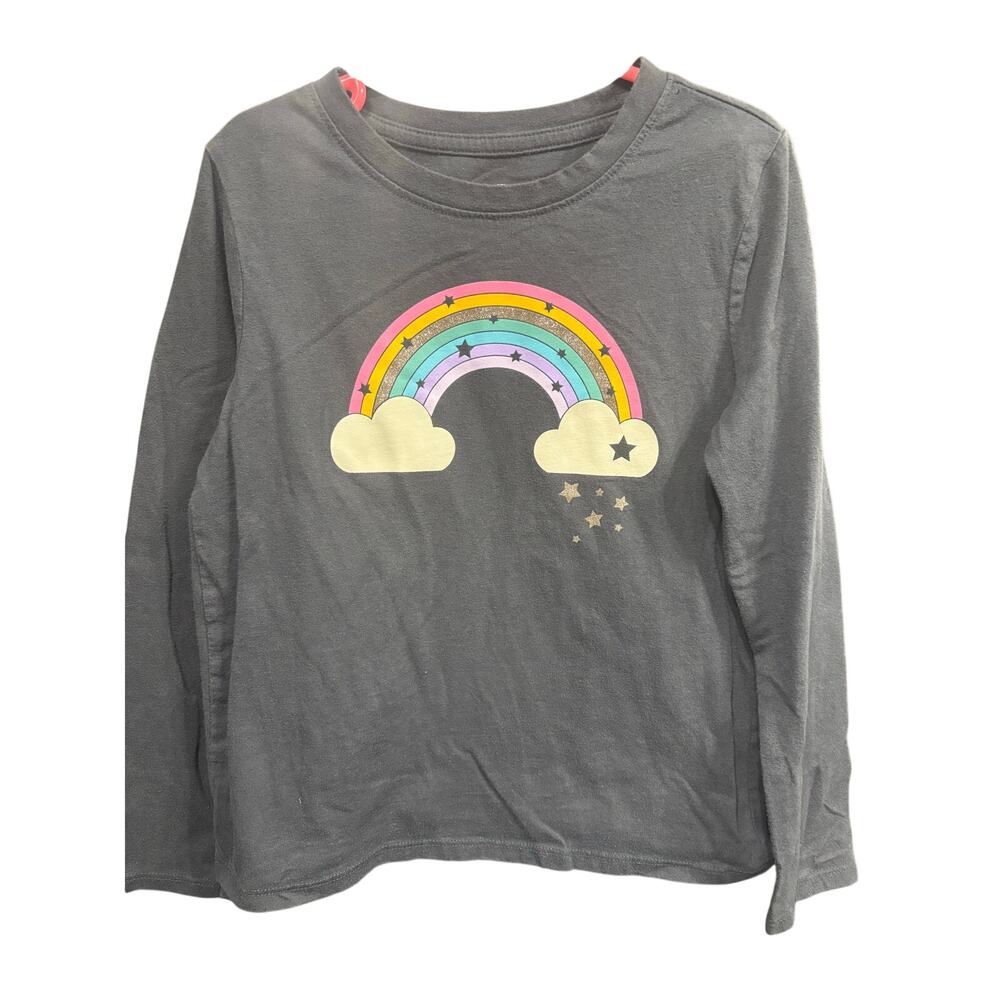 Gray Rainbow LS - Cat & Jack - S (6/7)